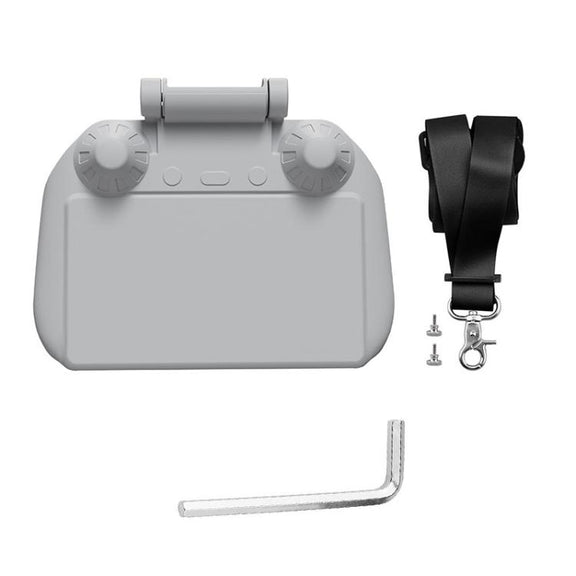 For DJI Mavic Air 2/Mavic 3 Pro BRDRC Remote Control Hood + Hanging Belt(2pcs /Set)