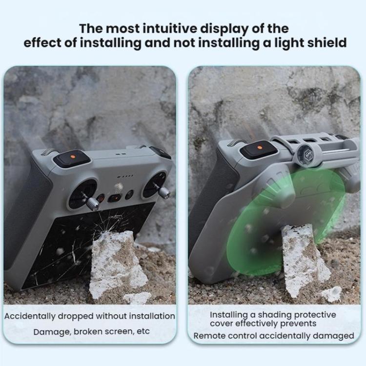 For DJI Mavic Air 2/Mavic 3 Pro BRDRC Remote Control Hood + Hanging Belt(2pcs /Set) - free shipping - PMC TechLife - Order now!