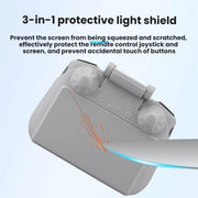 For DJI Mavic Air 2/Mavic 3 Pro BRDRC Remote Control Hood + Hanging Belt(2pcs /Set)