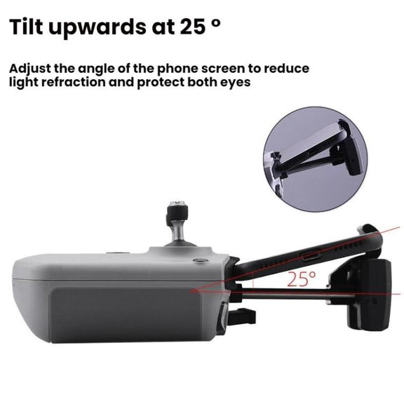 BRDRC For DJI Remote Control Bracket, Style: Mobile Phone + Tablet Stand