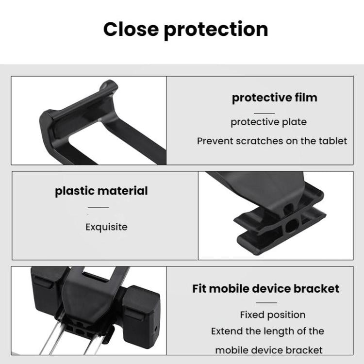 BRDRC For DJI Remote Control Bracket, Style: Mobile Phone + Tablet Stand