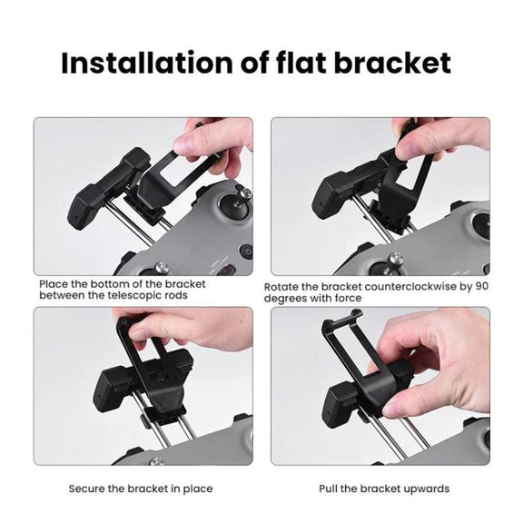BRDRC For DJI Remote Control Bracket, Style: Mobile Phone + Tablet Stand