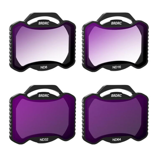 For DJI Avata 2 BRDRC Aluminum Frame Filter Accessories, Specification: ND8+ND16+ND32+ND64 - free shipping - PMC Jewellery - Order now!