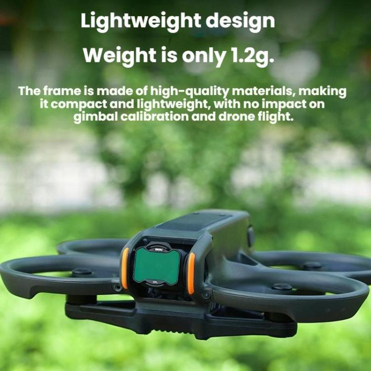 For DJI Avata 2 BRDRC Aluminum Frame Filter Accessories, Specification: ND8+ND16+ND32+ND64 - free shipping - PMC TechLife - Order now!