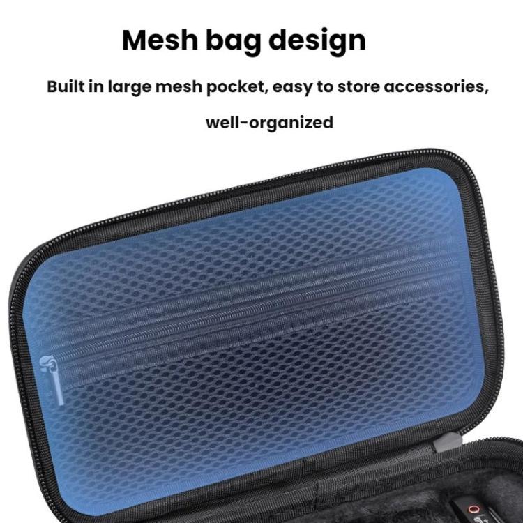 For DJI OSMO POCKET 3 BRDRC Portable Protection Storage Bag(Black)
