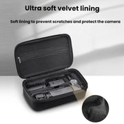 For DJI OSMO POCKET 3 BRDRC Portable Protection Storage Bag(Black)