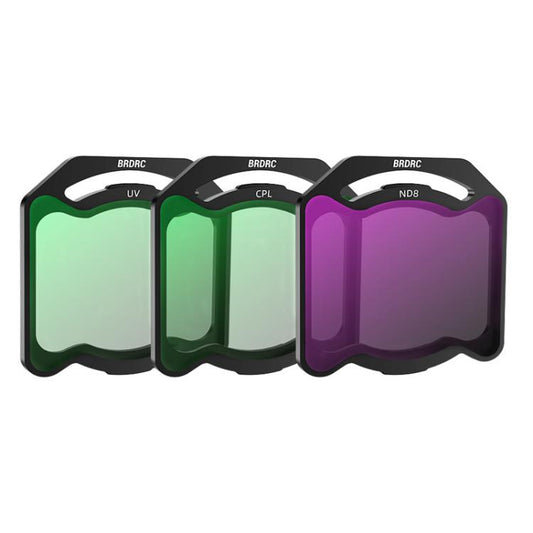 For DJI O4 Air Unit Pro BRDRC Filter Accessories, Specification: UV+CPL+ND16 - free shipping - PMC Jewellery - Order now!