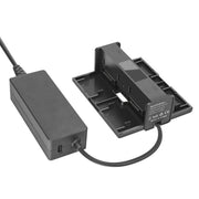 For DJI Mavic Air 2 YX Battery Charger Hub With LCD Display 4-Slot Intelligent Charging Station(Black)