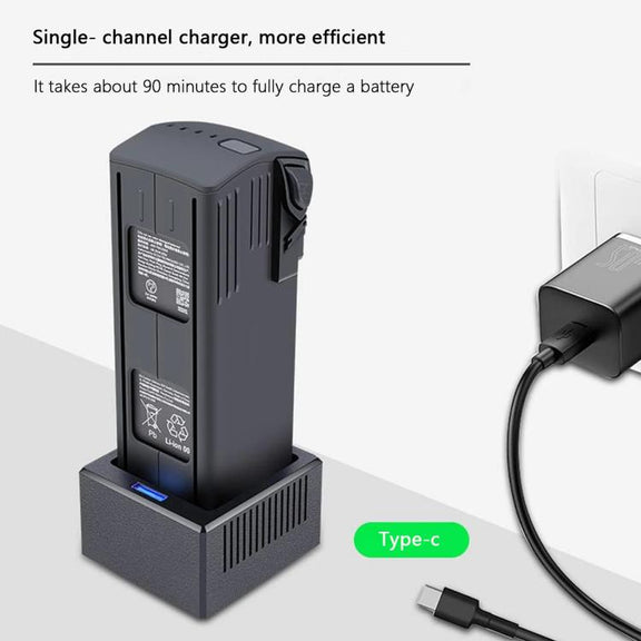For DJI Mavic 3 Pro/Mavic 3 YX USB-C Fast Charger Single Channel Charging Hub For Drone Batteries