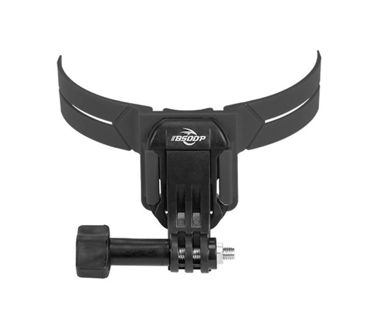 BSDDP Universal Motorcycle Helmet Mount for Action Cameras Fits Curved/Flat Surfaces(Green) - free shipping - PMC Jewellery - Order now!
