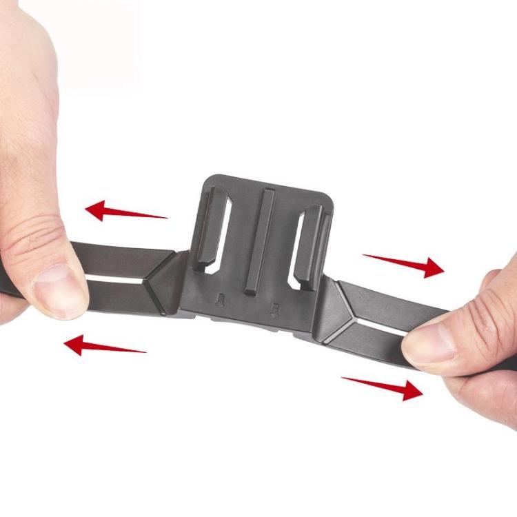 BSDDP Universal Motorcycle Helmet Mount for Action Cameras Fits Curved/Flat Surfaces(Black) - free shipping - PMC Jewellery - Order now!