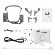 For DJI AIR 3S/AIR 3 BRDRC Drone Airdrop Accessories(Dark Gray)