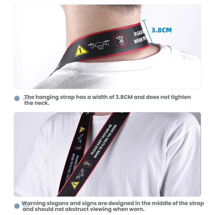 For DJI MINI 4 PRO/Mavic 3/AIR 3/NEO BRDRC Remote Control Widened Lanyard(Red Edge) - free shipping - PMC TechLife - Order now!