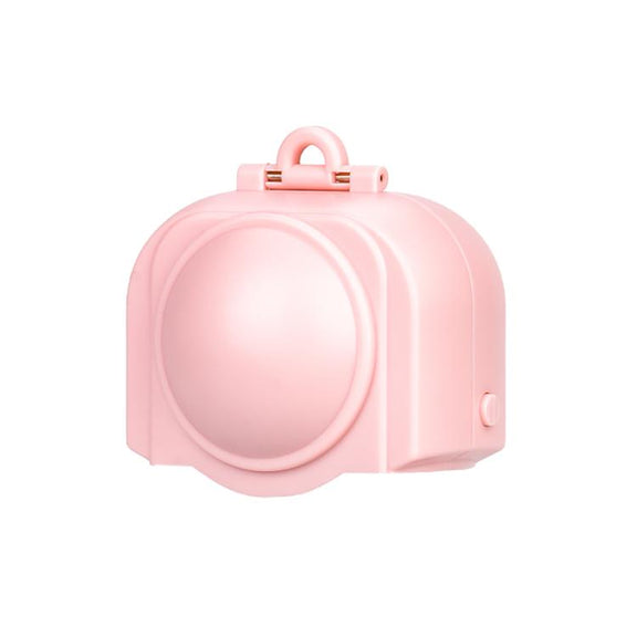 For Insta360 X5 Camera Flymile Lens Protective Cover Dustproof & Scratch-Resistant Anti-Fall Protector Cap(Pink)