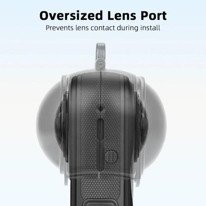 For Insta360 X5 Camera Flymile Lens Protective Cover Dustproof & Scratch-Resistant Anti-Fall Protector Cap(Blue) - free shipping - PMC Jewellery - Order now!