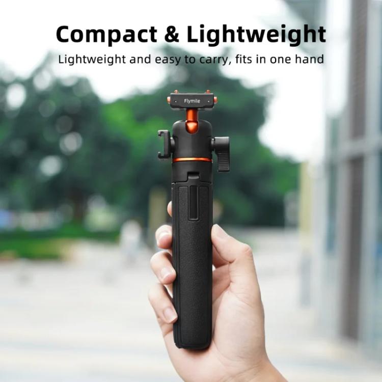Flymile 20-54cm Magnetic Quick-Release Tripod for Insta360 Ace Pro 2/X5/X4/X3/X2/Ace Pro/Ace(Black)