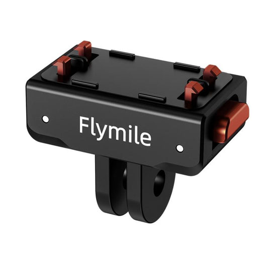 Flymile Plastic Magnetic Quick-Release Base For Insta360 Ace Pro 2/X5/X4/X3/X2/Ace Pro/Ace(Black) - free shipping - PMC Jewellery - Order now!