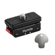 Flymile Magnetic Quick-Release Base 1/4 Inch Thread Foldable Extension Kit for Insta360 Ace Pro 2/Ace Pro/Ace/X5/X4/X3/X2(Black)