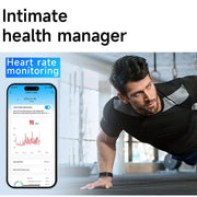 Dual PD Real-Time Heart Rate Blood Oxygen Real-Time Sleep Exercise Health Bracelet(White)