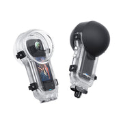 For Insta360 X5 AMagisn 60m/196ft Diving Case Quick-Release Full Invisible Water-resistant Underwater Housing