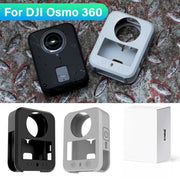For DJI Osmo 360 CYNOVA Silicone Case Anti-Scratch Shockproof Full Body Protective Cover(Gray)