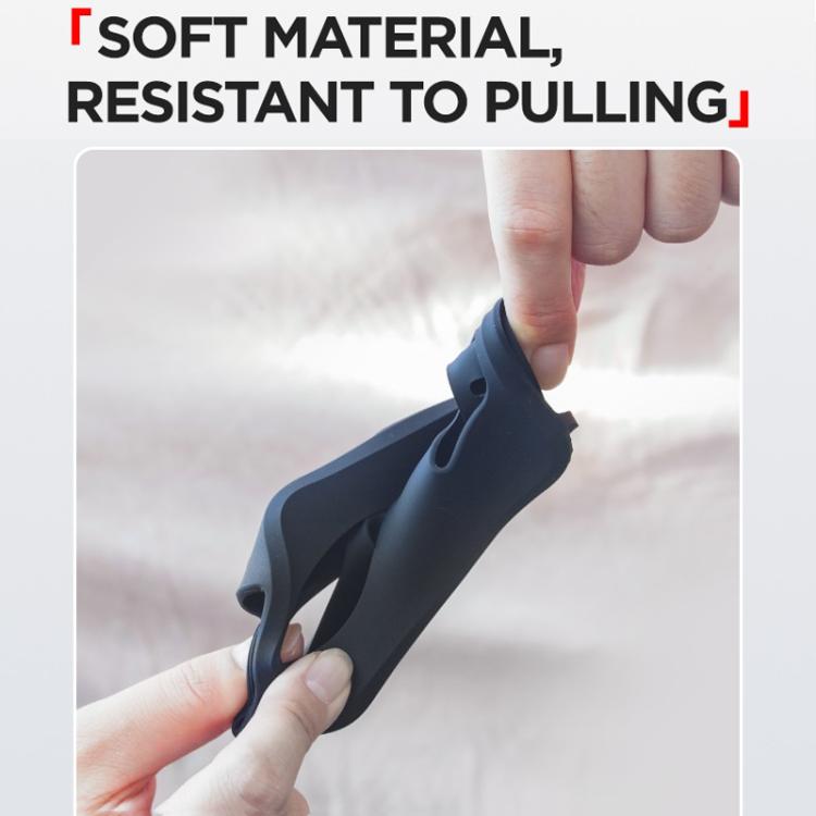 For DJI Osmo 360 CYNOVA Silicone Case Anti-Scratch Shockproof Full Body Protective Cover(Black) - free shipping - PMC TechLife - Order now!