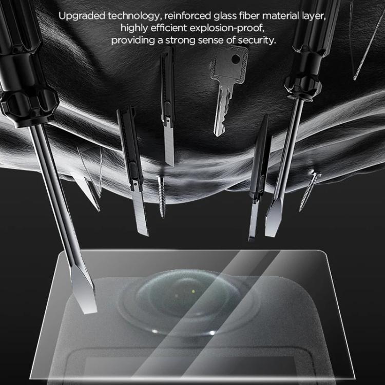 For DJI Osmo 360 CYNOVA Tempered Glass Screen Protector Kit Auto-Align Installation Frame