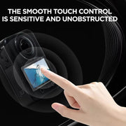 For DJI Osmo 360 CYNOVA Tempered Glass Screen Protector Kit Auto-Align Installation Frame