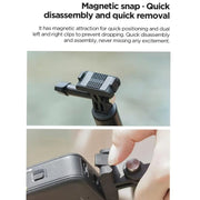 For DJI Osmo 360 CYNOVA Magnetic Quick-Release Base Adapter Camera Accessories(Black)