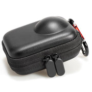 For DJI Osmo 360 Carrying Case EVA Hard Shell Protective Bag with Carabiner Clip(Black)