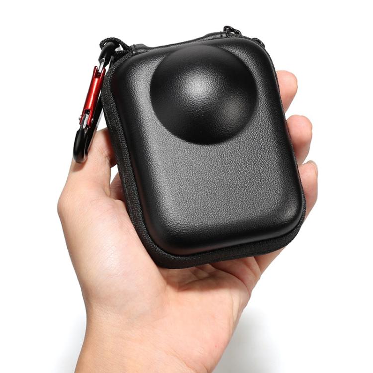 For DJI Osmo 360 Carrying Case EVA Hard Shell Protective Bag with Carabiner Clip(Black) - free shipping - PMC Jewellery - Order now!
