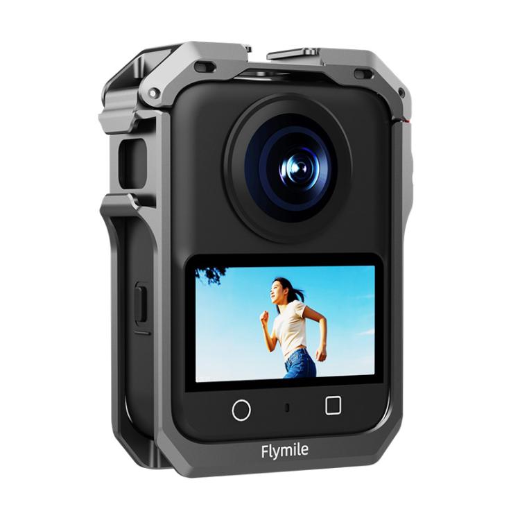 For DJI Osmo 360 Flymile Dual Cold Shoe Metal Quick-Release Cage With Lens C(FLY042_2) - free shipping - PMC Jewellery - Order now!