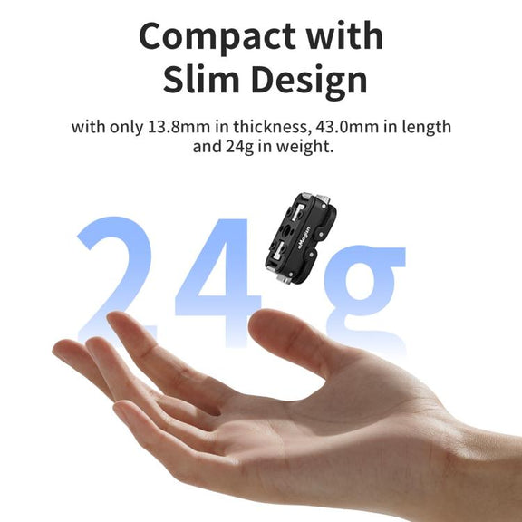 aMagisn Magnetic Quick Release Adapter for GoPro HERO13/12/11/10/9/8/11 Mini/MAX Separate Top Mount Plate