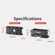 aMagisn Magnetic Quick Release Adapter for GoPro HERO13/12/11/10/9/8/11 Mini/MAX Separate Base Unit