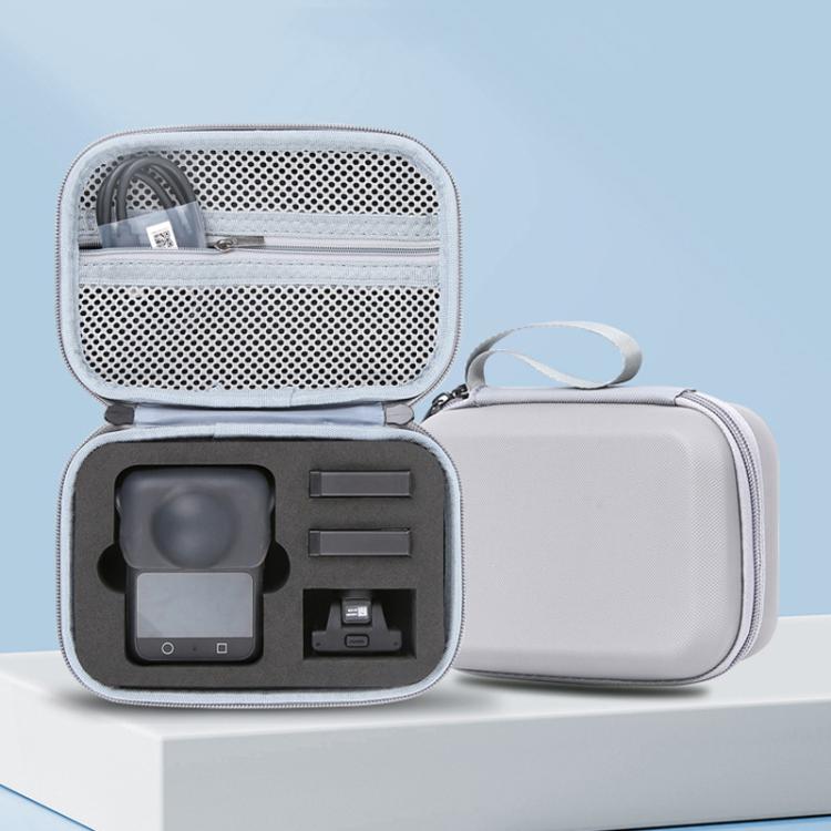 For DJI Osmo 360 Standard Combo PU Leather Carrying Case Portable Waterproof Protective Storage Bag(Black) - free shipping - PMC TechLife - Order now!