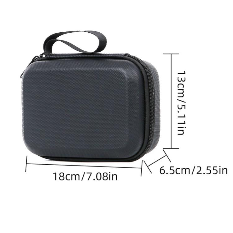 For DJI Osmo 360 Standard Combo PU Leather Carrying Case Portable Waterproof Protective Storage Bag(Black) - free shipping - PMC Jewellery - Order now!