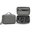 For DJI Osmo 360 Adventure Combo Flymile PU Leather Shoulder Bag Waterproof Crossbody Sling Bag(Gray) - free shipping - PMC TechLife - Order now!