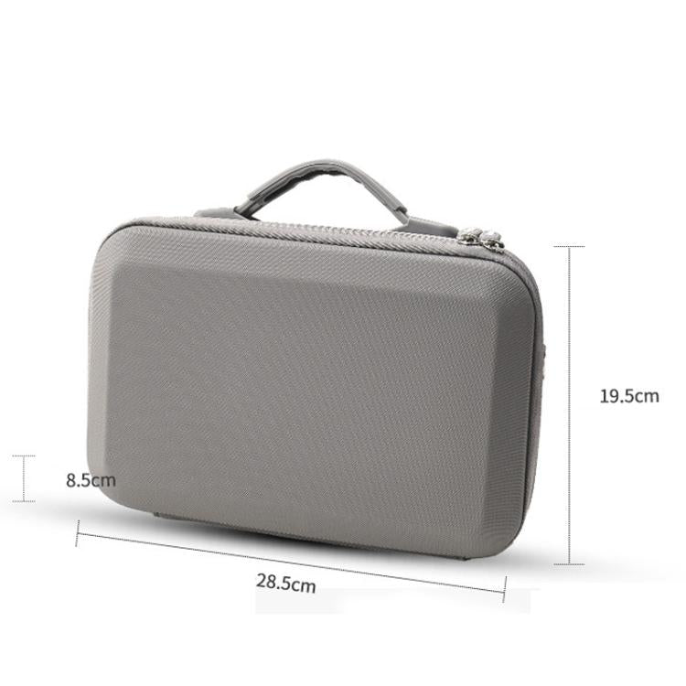 For DJI Osmo 360 Adventure Combo Flymile PU Leather Shoulder Bag Waterproof Crossbody Sling Bag(Gray) - free shipping - PMC Jewellery - Order now!
