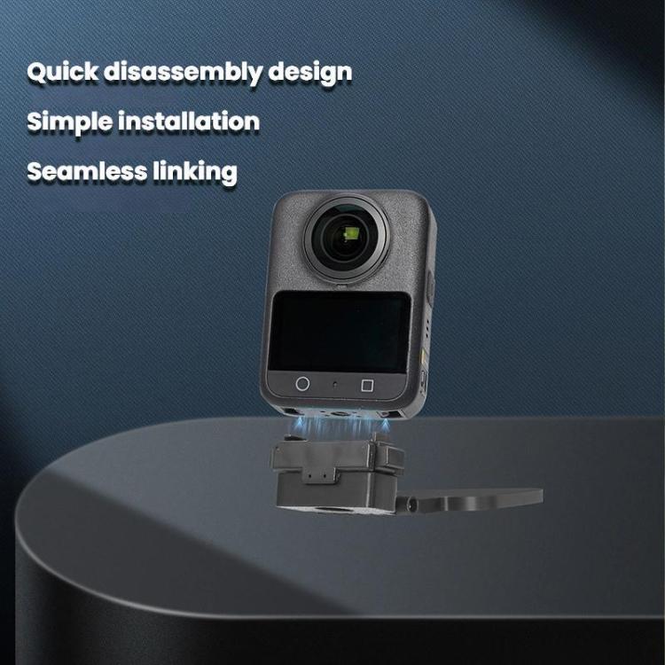 For DJI Osmo 360 Camera Magnetic Quick-Release Base Portable Desktop Stand(Black) - free shipping - PMC Jewellery - Order now!