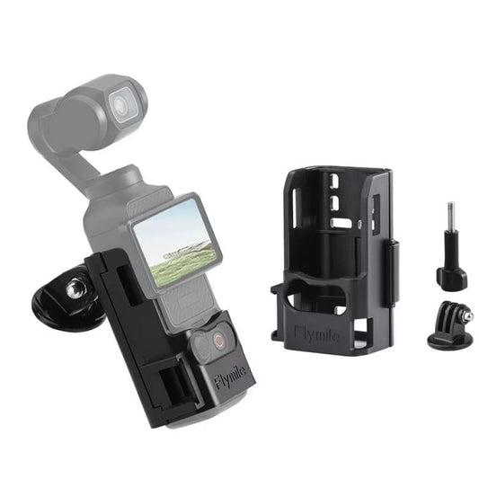 For DJI Osmo Pocket 3 Flymile Multi-Purpose Adapter Frame Expandable Mount(Black) - free shipping - PMC Jewellery - Order now!