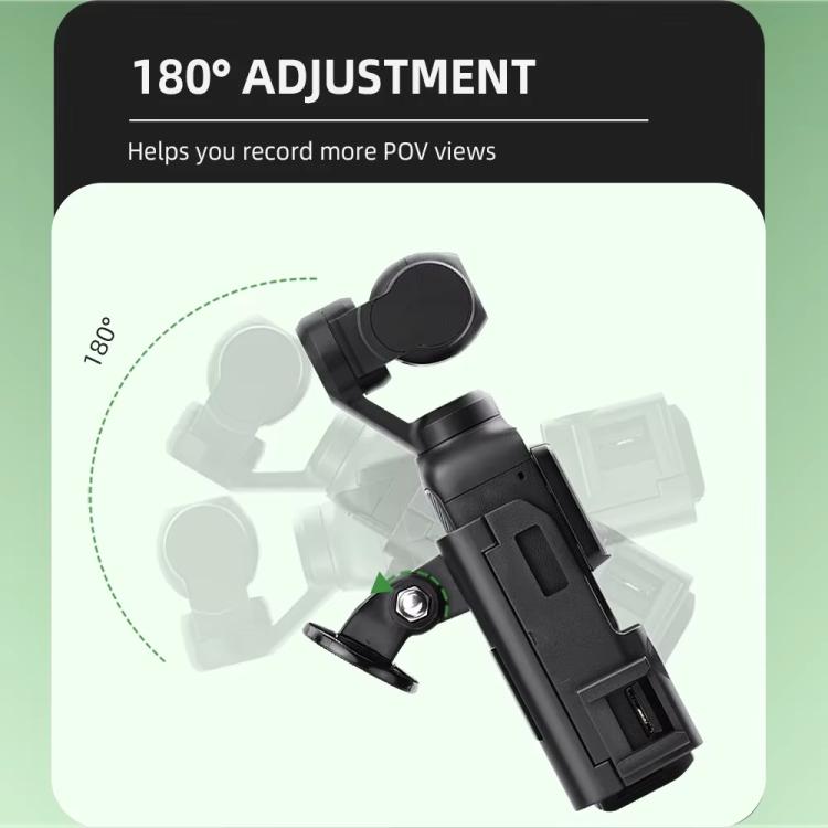 For DJI Osmo Pocket 3 Flymile Multi-Purpose Adapter Frame Expandable Mount(Black) - free shipping - PMC Jewellery - Order now!