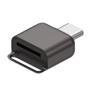 Type-C To TF / Micro SD Card Reader Memory Card Mini Adapter(Tarnish)