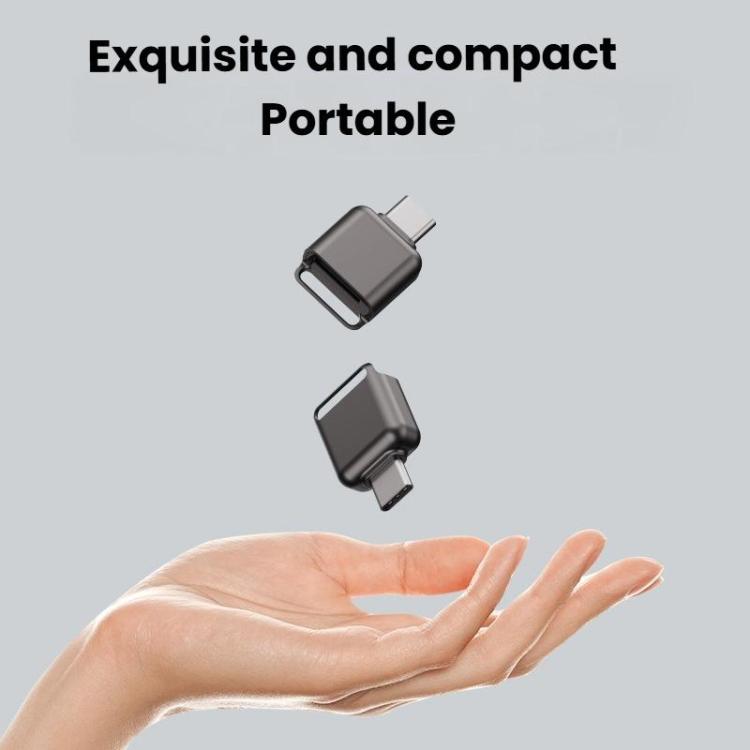 Type-C To TF / Micro SD Card Reader Memory Card Mini Adapter(Tarnish) - free shipping - PMC TechLife - Order now!