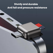 Type-C To TF / Micro SD Card Reader Memory Card Mini Adapter(Tarnish)