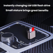 Type-C To TF / Micro SD Card Reader Memory Card Mini Adapter(Tarnish)