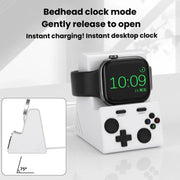 For Apple Watch Charging Base Watch Charger Stand, Without Charger(Dark Gray)