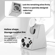 For Apple Watch Charging Base Watch Charger Stand, Without Charger(Dark Gray)