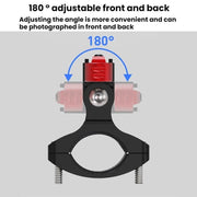 Action Camera Magnetic Quick Release Bike Mount, For GoPro HERO13 Black /12 Black /11 Black/10 Black/9 Black/8 Black, Spec: 180 Degree Adjustable