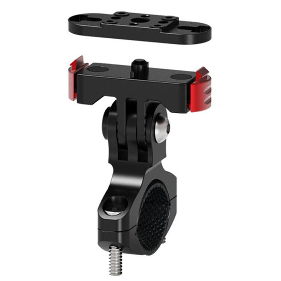 Action Camera Magnetic Quick Release Bike Mount, For GoPro HERO13 Black /12 Black /11 Black/10 Black/9 Black/8 Black, Spec: 180 Degree Adjustable