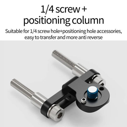 1/4 Arri Positioning Bicycle Stem Camera Mount Cycling Front Light Bracket For Shooting - free shipping - PMC Jewellery - Order now!